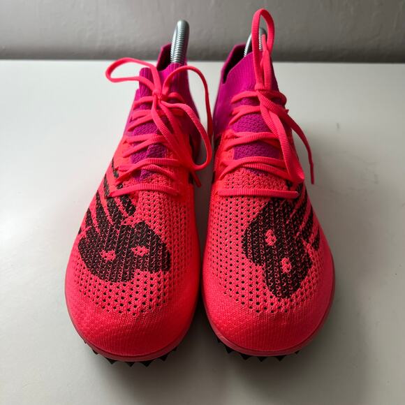 New Balance Men's Track Shoes Size 8 Style # ULD5KPP7 Guava/Peony Running - Picture 4 of 12